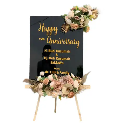 Papan Bunga Akrilik Bulukagung